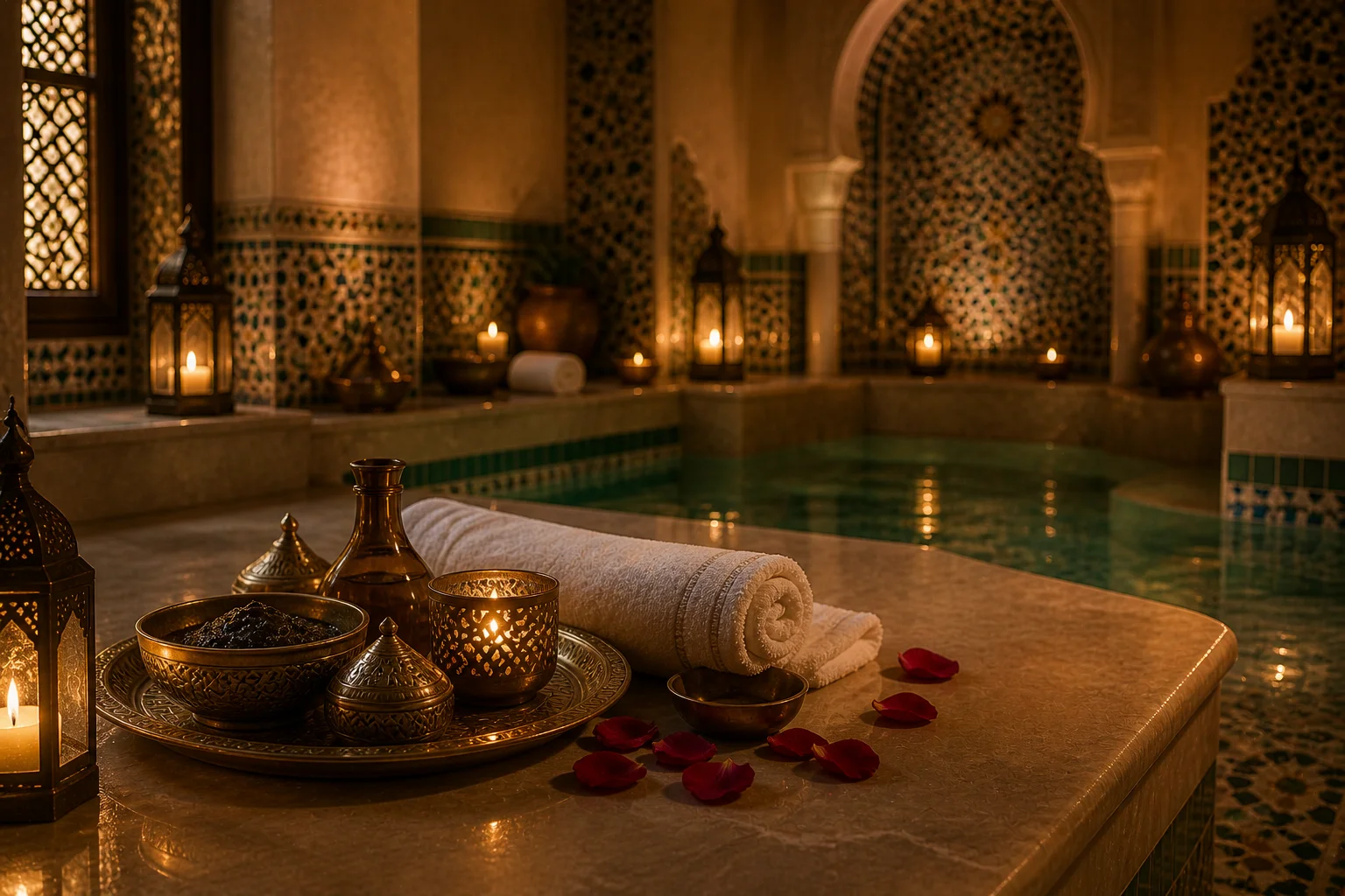 Moroccan bath hammam Al Ain